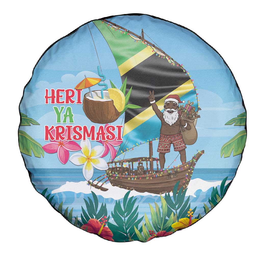 Afro Chirstmas in Tanzania Spare Tire Cover Heri ya Krismasi - African Pride