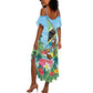 Afro Chirstmas in Tanzania Summer Maxi Dress Heri ya Krismasi - African Pride