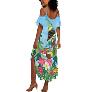 Afro Chirstmas in Tanzania Summer Maxi Dress Heri ya Krismasi - African Pride