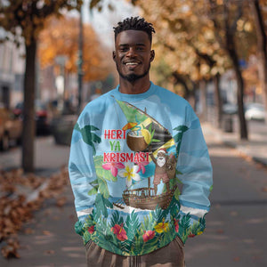 Afro Chirstmas in Tanzania Sweatshirt Heri ya Krismasi - African Pride