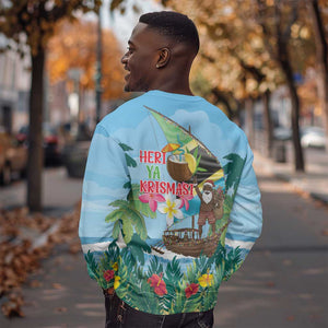 Afro Chirstmas in Tanzania Sweatshirt Heri ya Krismasi - African Pride