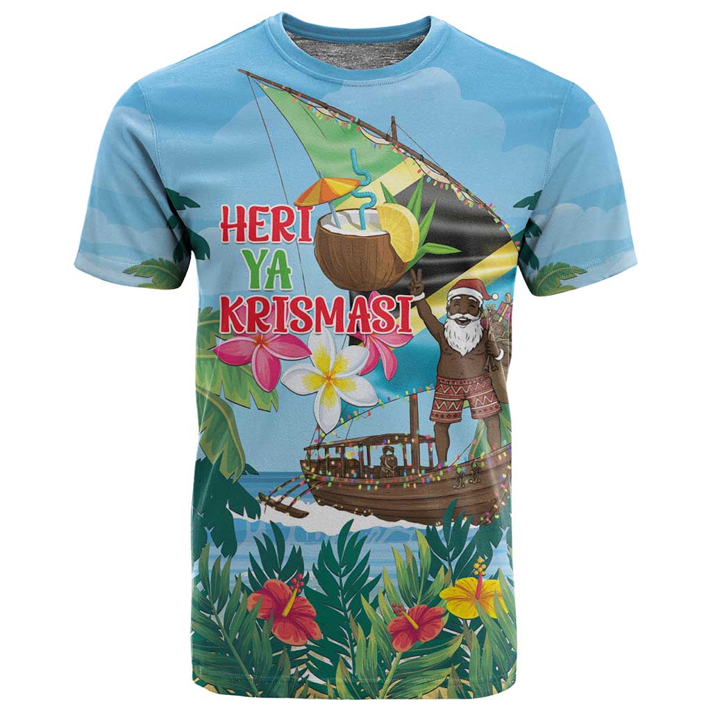 Afro Chirstmas in Tanzania T shirt Heri ya Krismasi - African Pride