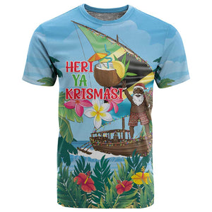 Afro Chirstmas in Tanzania T shirt Heri ya Krismasi - African Pride