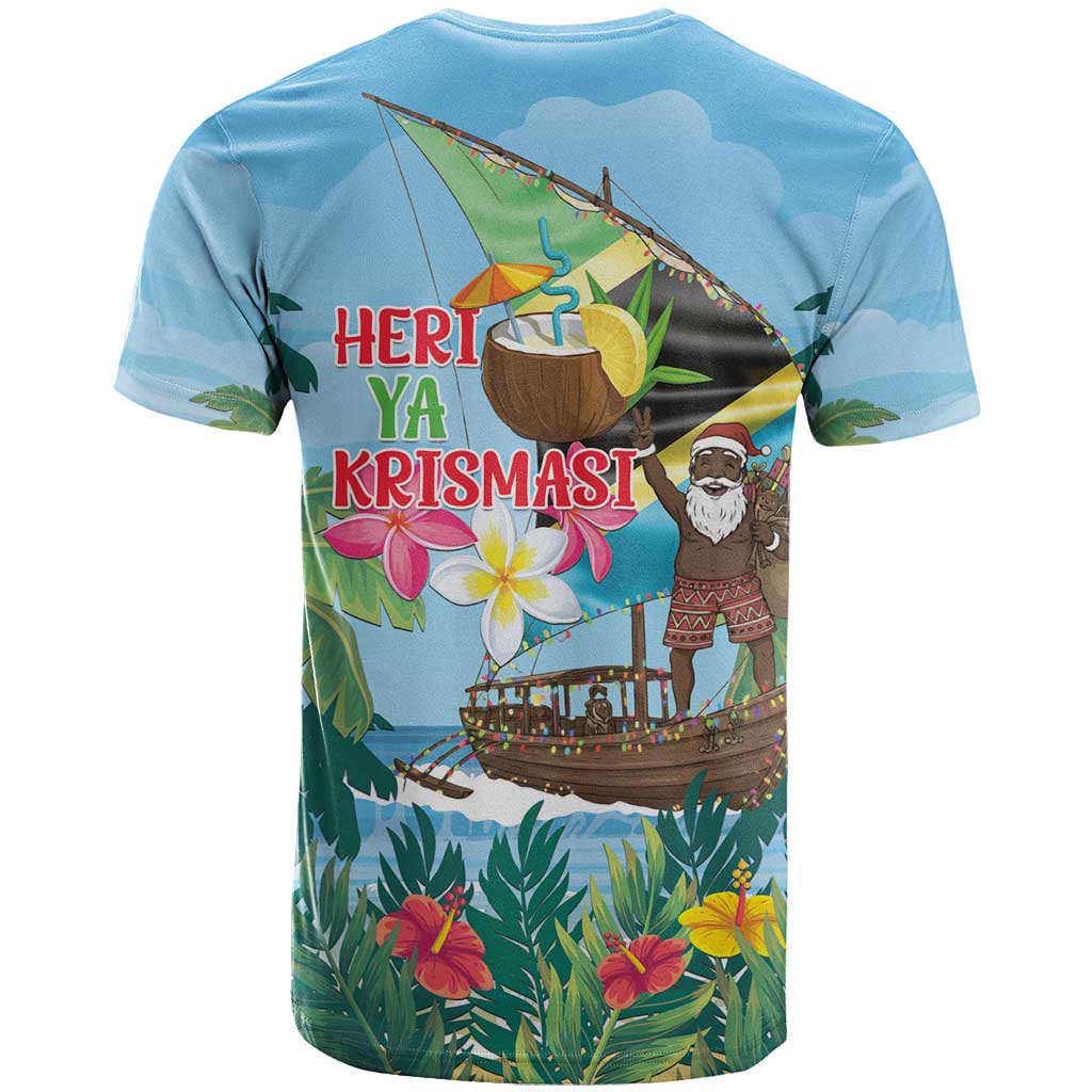 Afro Chirstmas in Tanzania T shirt Heri ya Krismasi - African Pride