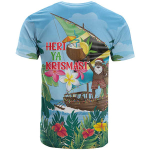 Afro Chirstmas in Tanzania T shirt Heri ya Krismasi - African Pride