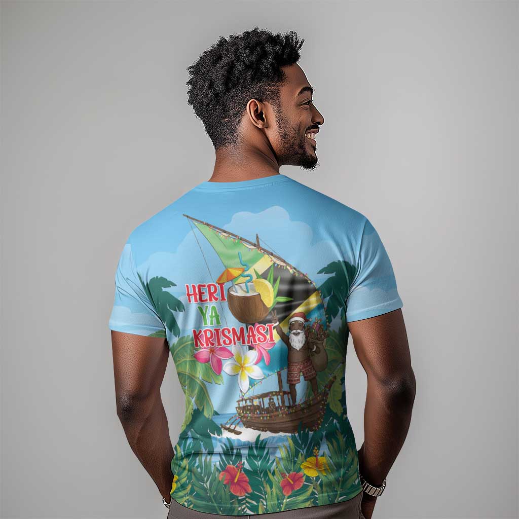 Afro Chirstmas in Tanzania T shirt Heri ya Krismasi - African Pride