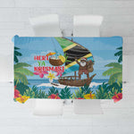 Afro Chirstmas in Tanzania Tablecloth Heri ya Krismasi - African Pride