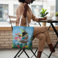 Tanzania Christmas Tote Bag Heri ya Krismasi