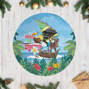 Afro Chirstmas in Tanzania Tree Skirt Heri ya Krismasi - African Pride