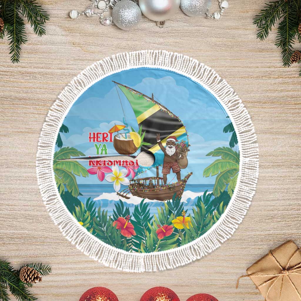 Afro Chirstmas in Tanzania Tree Skirt Heri ya Krismasi - African Pride