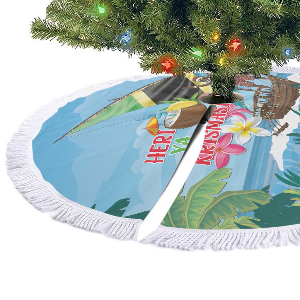Afro Chirstmas in Tanzania Tree Skirt Heri ya Krismasi - African Pride