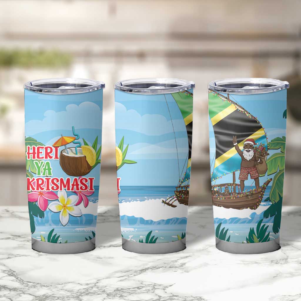 Afro Chirstmas in Tanzania Tumbler Cup Heri ya Krismasi - African Pride