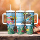 Afro Chirstmas in Tanzania Tumbler With Handle Heri ya Krismasi - African Pride