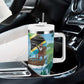 Afro Chirstmas in Tanzania Tumbler With Handle Heri ya Krismasi - African Pride