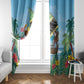 Afro Chirstmas in Tanzania Window Curtain Heri ya Krismasi - African Pride