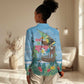 Afro Chirstmas in Tanzania Women Casual Shirt Heri ya Krismasi - African Pride