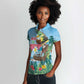 Afro Chirstmas in Tanzania Women Polo Shirt Heri ya Krismasi - African Pride