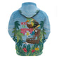 Afro Chirstmas in Tanzania Zip Hoodie Heri ya Krismasi - African Pride