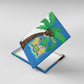 Personalised Afro Sierra Leone Canvas Wall Art Coat Of Arms With Flag Map