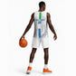 Custom Sierra Leone Football Basketball Jersey Grunge Style - African Pride