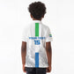 Custom Sierra Leone Football Kid Polo Shirt Grunge Style