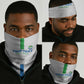 Sierra Leone Football Neck Gaiter Grunge Style - African Pride