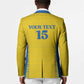 Rwanda Football Custom Blazer Stand With Amavubi - Yellow - African Pride