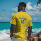 Rwanda Football Custom Hawaiian Shirt Stand With Amavubi - Yellow LT15