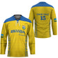 Rwanda Football Custom Hockey Jersey Stand With Amavubi - Yellow - African Pride