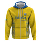 Rwanda Football Custom Hoodie Stand With Amavubi - Yellow - African Pride