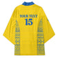 Rwanda Football Custom Kimono Stand With Amavubi - Yellow - African Pride