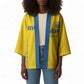 Rwanda Football Custom Kimono Stand With Amavubi - Yellow - African Pride