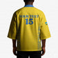 Rwanda Football Custom Kimono Stand With Amavubi - Yellow - African Pride