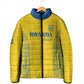 Rwanda Football Custom Padded Jacket Stand With Amavubi - Yellow - African Pride