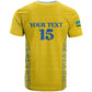 Rwanda Football Custom T shirt Stand With Amavubi - Yellow LT15