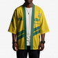 Custom Rwanda Football Kimono Pride Of Rwanda - Yellow - African Pride