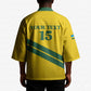 Custom Rwanda Football Kimono Pride Of Rwanda - Yellow - African Pride