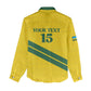 Custom Rwanda Football Women Casual Shirt Pride Of Rwanda - Yellow - African Pride