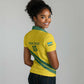 Custom Rwanda Football Women Polo Shirt Pride Of Rwanda - Yellow LT15
