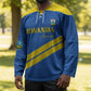 Custom Rwanda Football Hockey Jersey Pride Of Rwanda - Blue - African Pride
