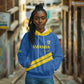Custom Rwanda Football Hoodie Pride Of Rwanda - Blue - African Pride