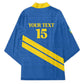 Custom Rwanda Football Kimono Pride Of Rwanda - Blue - African Pride