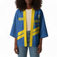 Custom Rwanda Football Kimono Pride Of Rwanda - Blue - African Pride