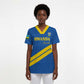 Custom Rwanda Football Scrub Top Pride Of Rwanda - Blue - African Pride