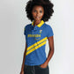 Custom Rwanda Football Women Polo Shirt Pride Of Rwanda - Blue LT15