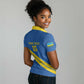 Custom Rwanda Football Women Polo Shirt Pride Of Rwanda - Blue LT15