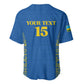 Rwanda Football Custom Baseball Jersey Stand With Amavubi - Blue LT15