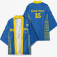 Rwanda Football Custom Kimono Stand With Amavubi - Blue - African Pride