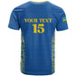 Rwanda Football Custom T shirt Stand With Amavubi - Blue LT15