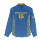 Rwanda Football Custom Women Casual Shirt Stand With Amavubi - Blue - African Pride